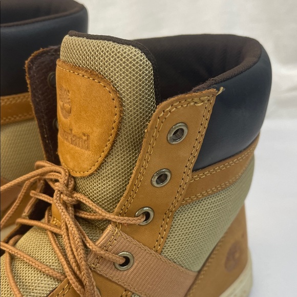Timberland Men's Tan and Olive Boots size 10 - Picture 6 of 16